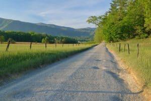 Cades Cove road