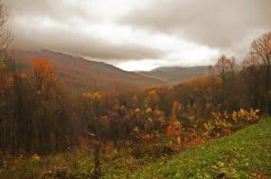 Fall view of the Smokies