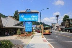 Ober Gatlinburg sign