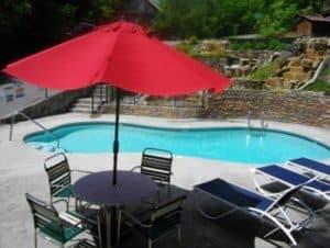 pool at Stony Brook Cabins