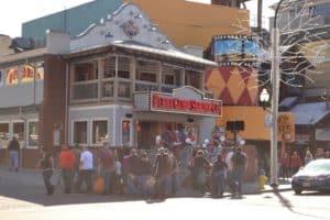 The Bubba Gump Shrimp Co. restaurant in downtown Gatlinburg TN.