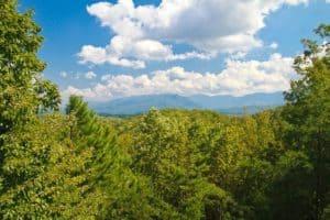 View of Smoky Mountains from Windsor