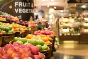 grocery store fruit section