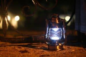 Lantern from a ghost tour